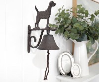 Fox & Hound Wall Bell - Cast Iron Doorbell