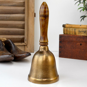 Classic School Bell - Hand Bell - School Bells, decorative home accessory