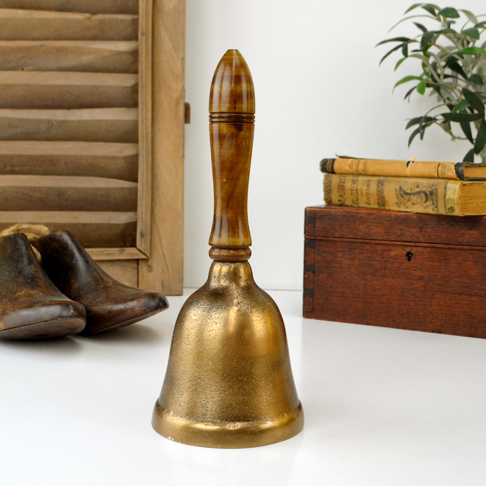 Classic School Bell - Hand Bell - School Bells, shown as a standalone product for clear identification