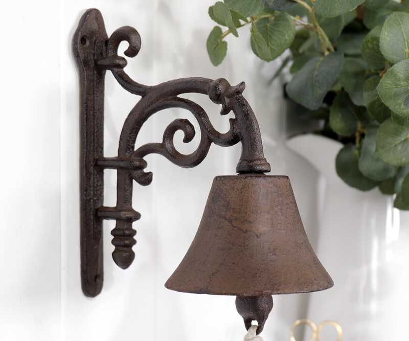 Hampstead Vintage Wall Bell - Cast Iron Doorbell