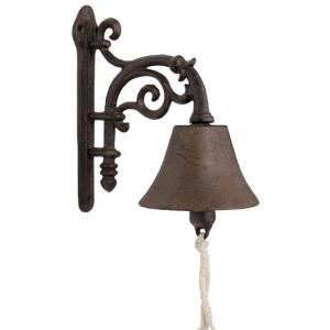 Hampstead Vintage Wall Bell - Cast Iron Doorbell, highlighting the product's distinctive form and defining design