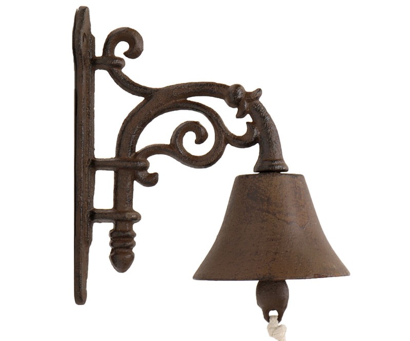 Hampstead Vintage Wall Bell - Cast Iron Doorbell