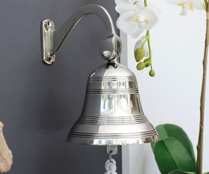 Stamford Silver Wall Bell - Large