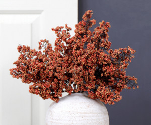 Set 3 Autumn Spice Berry Cluster Stems