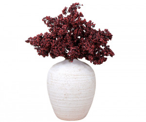 Set 3 Burgundy Berry Cluster Stems