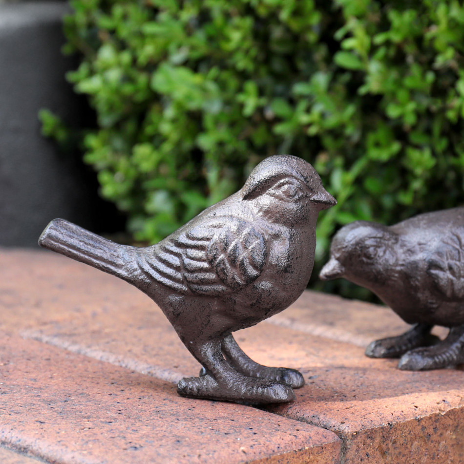 Little Sparrow I Garden Sculpture, decorative home accessory