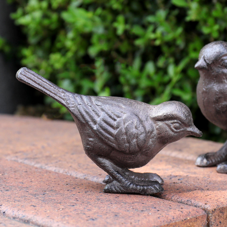 Little Sparrow II Garden Sculpture, decorative home accessory