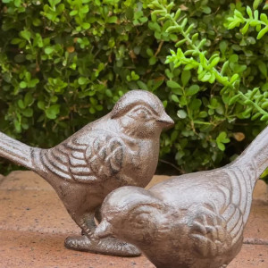 Little Sparrow I Garden Sculpture