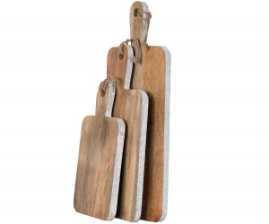 Medium Portsea Mango Wood Cheese Board / Bread Board