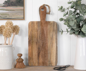 Medium Portsea Mango Wood Cheese Board / Bread Board