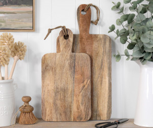 Small Portsea Mango Wood Cheese Board / Bread Board