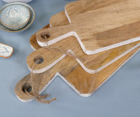 Large Portsea Mango Wood Cheese Board / Bread Board