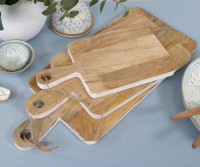 Large Portsea Mango Wood Cheese Board / Bread Board