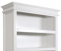 Clifton White 3-Drawer Bookshelf