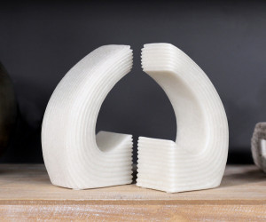 Set 2 Interlude Marble Bookends