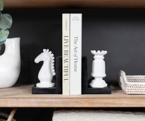 Set 2 Chess Bookends