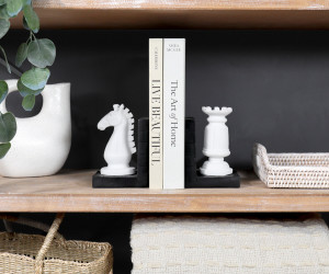 Set 2 Chess Bookends
