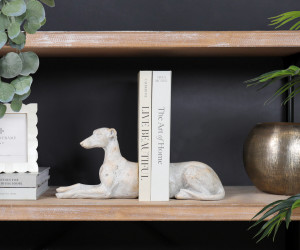Set 2 Lorenzo Greyhound Bookends