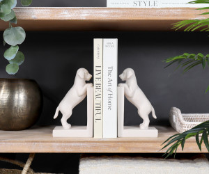 Set 2 Milo Dog Bookends