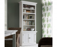 Halifax White Single-Bay Hutch Unit