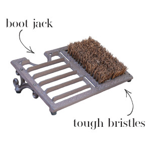 Franklin Heavy Duty Bootscraper + Jack, shown as a standalone product for clear identification