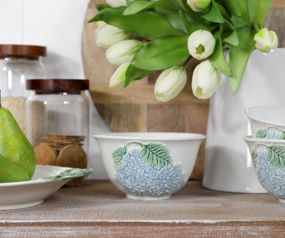 Heaven Blue Hydrangea Bowl