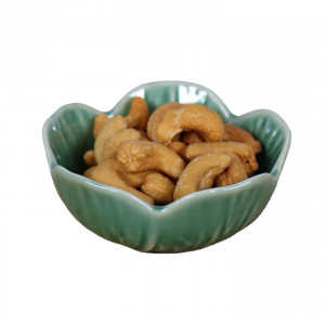 Petite Savoy Cabbage Leaf Bowl, a tabletop piece for serving or decorative display