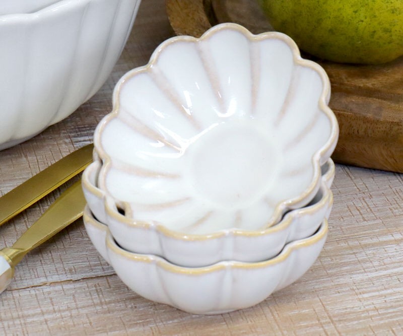 Marcella Trinket Bowl - Scalloped