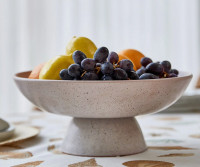 Nolan Blush Beige Fruit Bowl