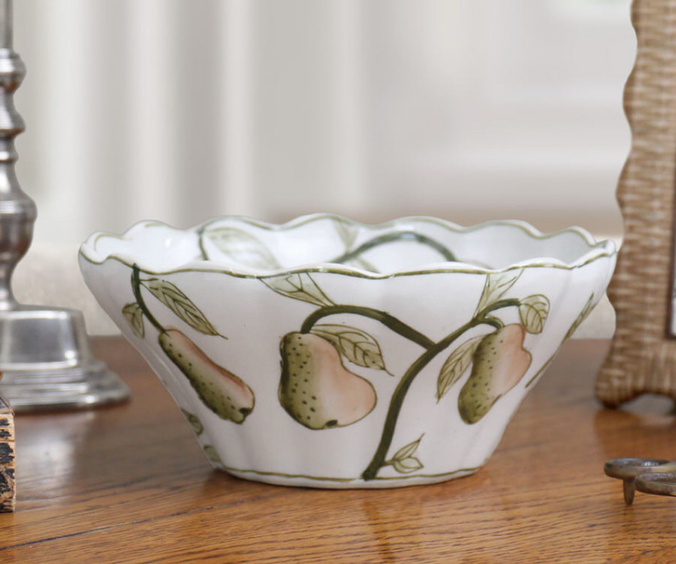 Maison Pear Fluted Bowl