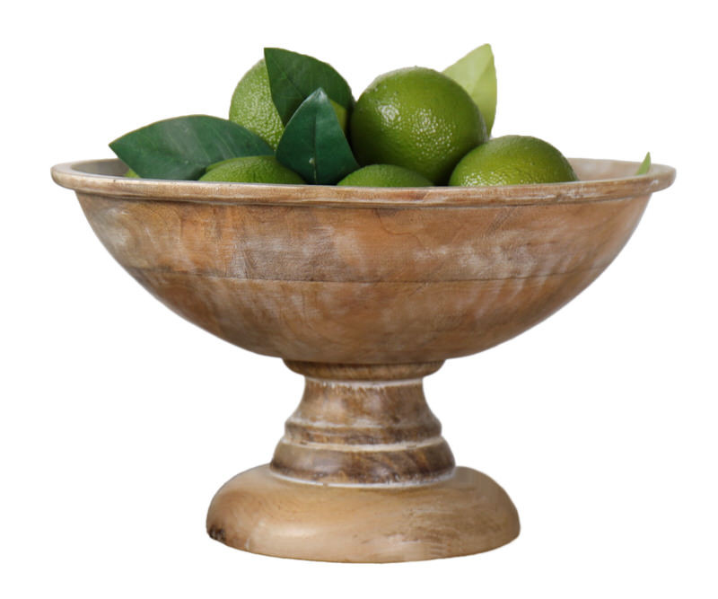 Carobella Mango Wood Fruit Bowl