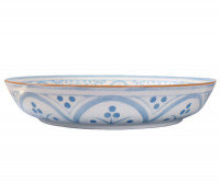 Rosecroft Blue & White Salad Bowl