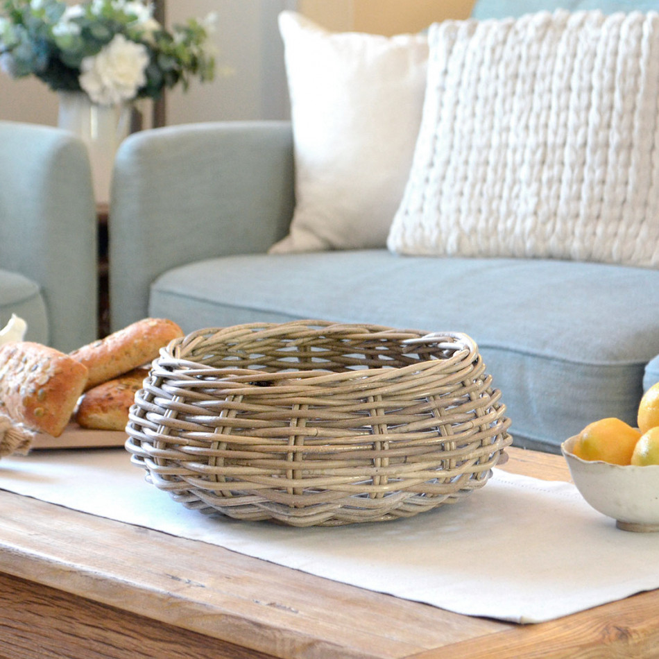 Amalfi Basket Bowl - Medium Produce Bowl, a practical basket for household storage or display