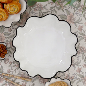 Winslow Ceramic Serving Bowl, a tabletop piece suited to serving food or creating a decorative display