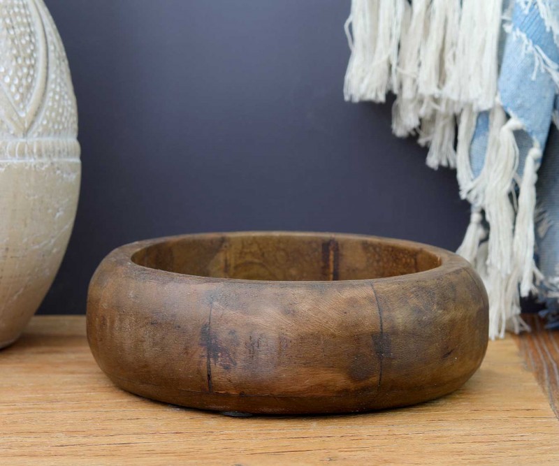 Bread Bin Oval White Ceramic