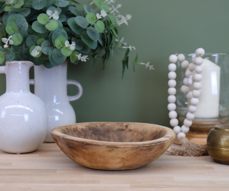 Bread Bin Oval White Ceramic