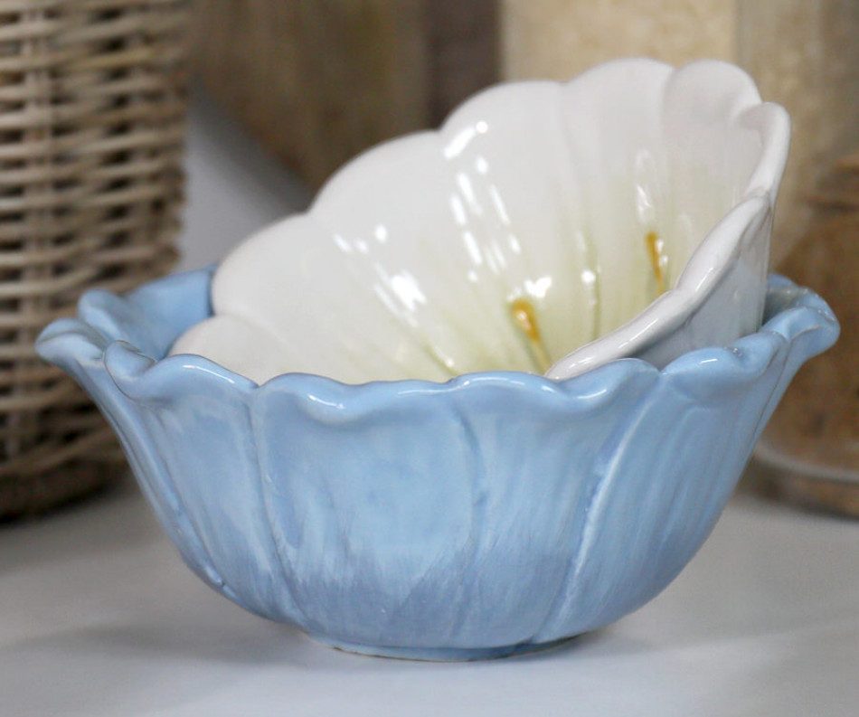 Set 3 Flora Ceramic Bowls