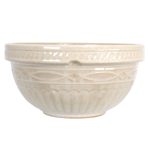 Medium Bordeaux Mixing Bowl - Beige