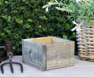 Small Rustic Wood Box