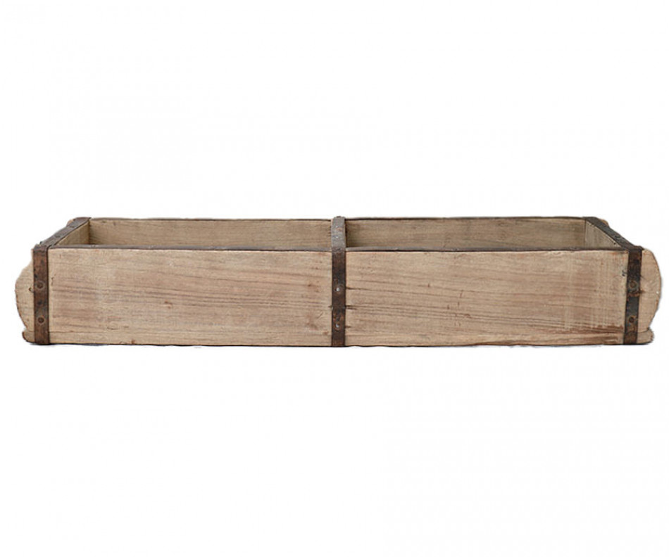 Double Brick Mould - Vintage Wooden Box Tray
