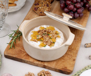 Bordeaux Brie Baker - Sandstone