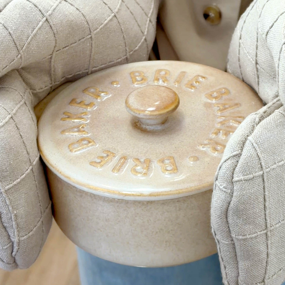 Bordeaux Brie Baker - Sandstone, highlighting the product