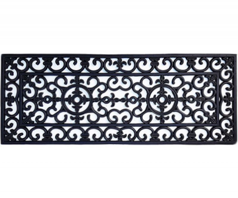Long Brooklyn Rubber Doormat - 120x45cm