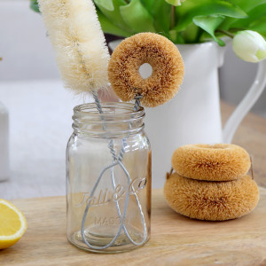 ZerO Natural Dish Brush, a tabletop piece for serving or decorative display