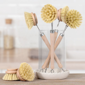 Replacement Head - Corby Blonde Dish Brush, designed for practical dining use with an ornamental presentation