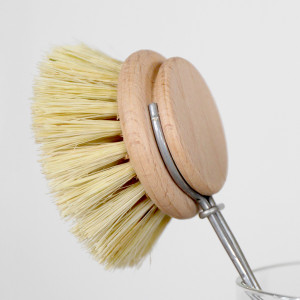 Replacement Head - Corby Blonde Dish Brush, a tabletop piece suited to serving food or creating a decorative display
