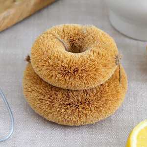 Set 2 ZerO Natural Dish Scourers, decorative tableware