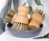 Natural Vegetable & Pot Brush