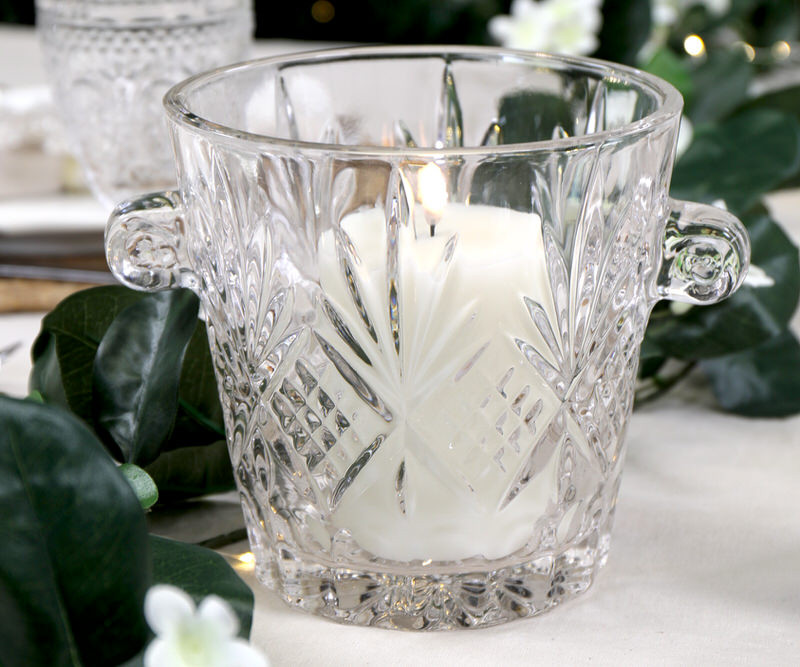 James Crystal Ice Bucket - Candle Hurricane