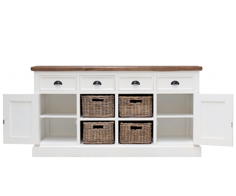 Harlow 4 Basket Buffet / Sideboard